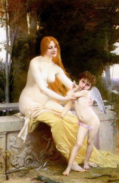 LAmour Blesse desnudo Jules Joseph Lefebvre Pinturas al óleo
